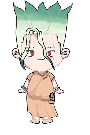 ปกนิยาย [DR.STONE] เซ็นคูช่วยหยุดพี่ชายตัวเองหน่อย