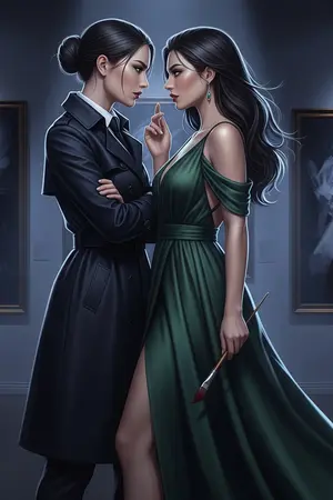 ปกนิยาย แกลเลอรี่ซ่อนรัก