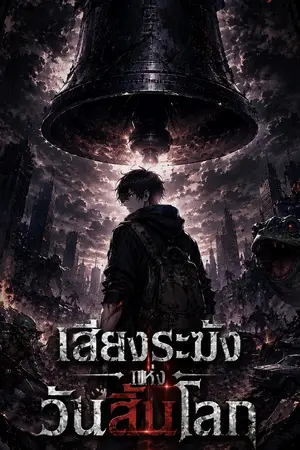 ปกนิยาย เสียงระฆังแห่งวันสิ้นโลก