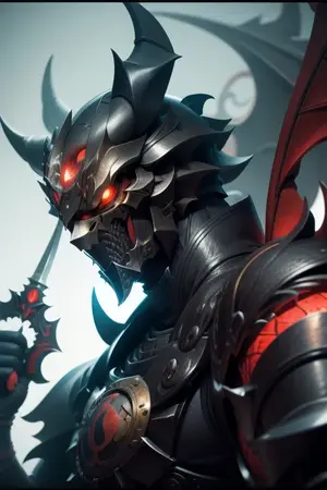 ปกนิยาย Black knight hunter