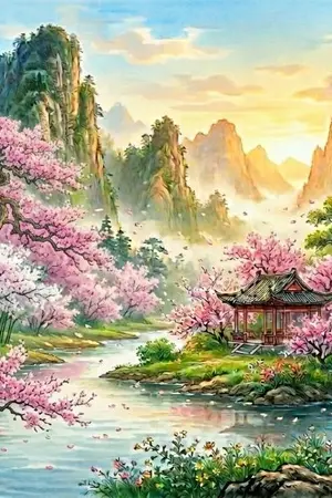 ปกนิยาย เหมยหลินเเม่นางน้อยป่วนรัก