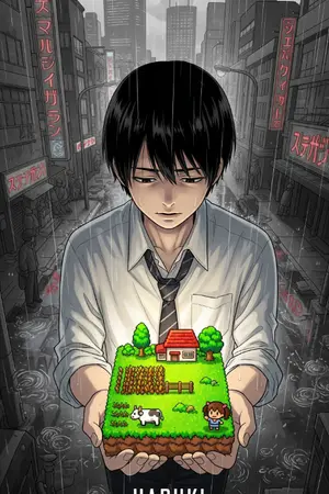 ปกนิยาย เมื่อผมตื่นขึ้นในโลกเกมปลูกผัก