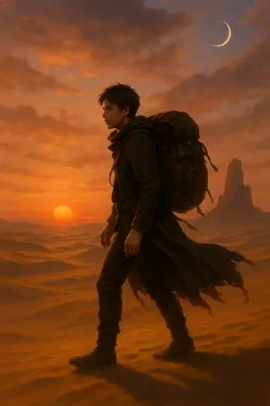 ปกนิยาย พ่อค้าพเนจรต้องสาปนิรันดร์