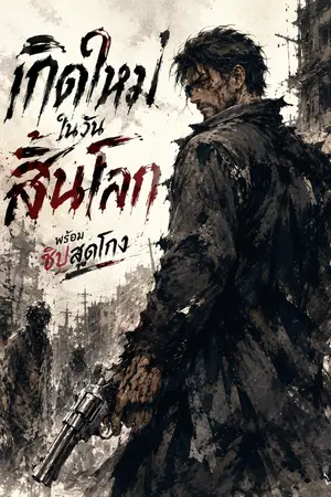 ปกนิยาย เกิดใหม่ในวันสิ้นโลก พร้อมชิปสุดโกง