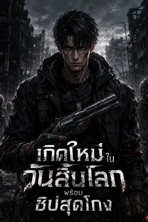 ปกนิยาย เกิดใหม่ในวันสิ้นโลก พร้อมกับชิปสุดโกง