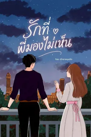 ปกนิยาย รักที่พี่มองไม่เห็น (มี E-book)