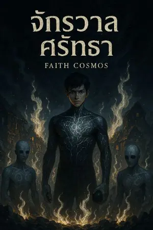 ปกนิยาย จักรวาลศรัทธา