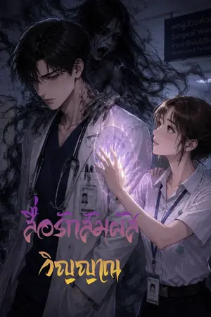 ปกนิยาย สื่อรักสัมผัสวิญญาณ
