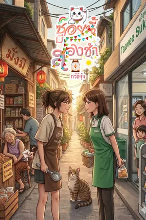 ปกนิยาย ซอยนี้มีสองชำ