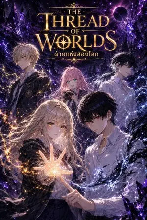 ปกนิยาย ด้ายแห่งสองโลก (The Thread of Worlds)