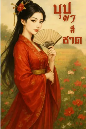 ปกนิยาย บุปผา สีชาด