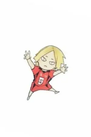 ปกนิยาย FANFIC HAIKYUU • KENMA X OC • my giant dog