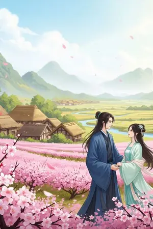 ปกนิยาย หอมรักริมทุ่งดอกเหมย