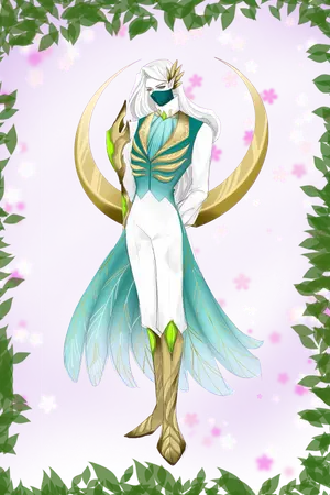 ปกนิยาย เทพพฤกษาโดนลงโทษให้มาเกิดในโลกที่มีมลพิษ