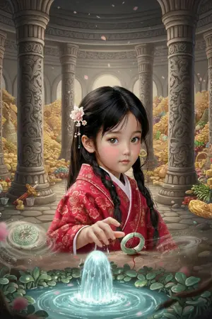 ปกนิยาย (จบ) ไป๋อวี้เจียวทะลุมิติพร้อมแหวนหยกพันปี (มี E Book )