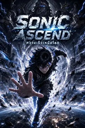 ปกนิยาย SONIC ASCEND: ความเร็วเหนือโลก คนอื่นมีระบบเท่ๆกันหมด ทำไมผมมีแค่2 ขาวะ?