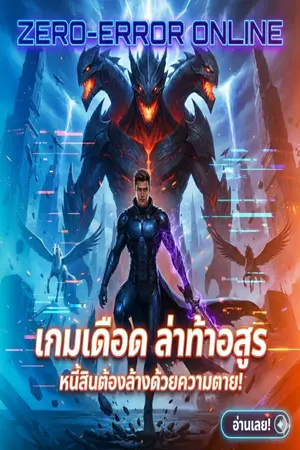 ปกนิยาย Zero-Error Online เกมเดือด ล่าท้าอสูร