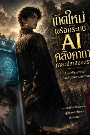ปกนิยาย กาลวิปลาสมนตรา : เกิดใหม่พร้อมระบบ AI คลังคาถา
