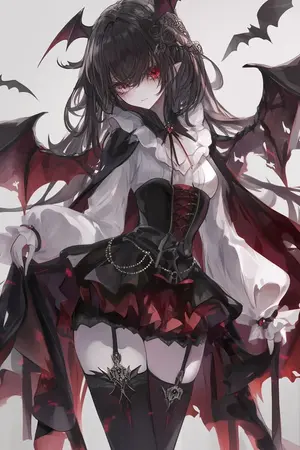 ปกนิยาย บันทึกต่างโลกของคุณแวมไพร์ [ Yuri/Fantasy ]