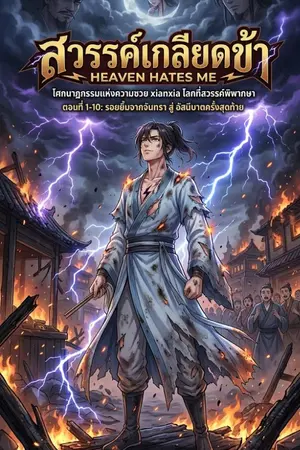 ปกนิยาย สวรรค์เกลียดข้า