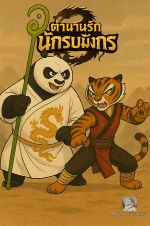 ปกนิยาย [Kung Fu Panda Fanfic] ตำนานรัก นักรบมังกร