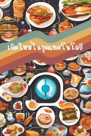 ปกนิยาย เกิดใหม่ในยุคเทคโนโลยี