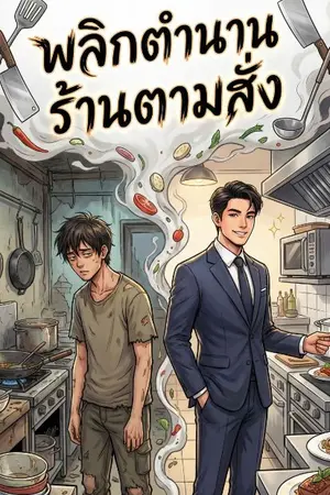 ปกนิยาย พลิกตำนานร้านตามสั่ง (The Loser's Menu)