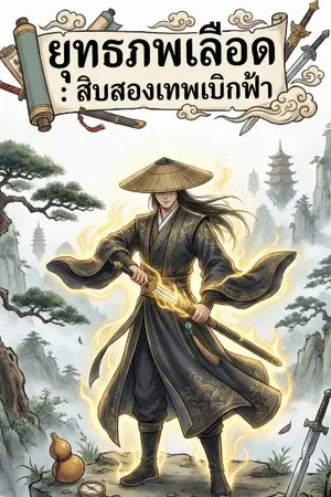 ปกนิยาย ยุทธภพเลือด : สิบสองเทพเบิกฟ้า