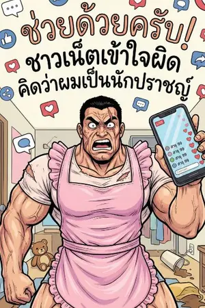 ปกนิยาย ช่วยด้วยครับ! ชาวเน็ตเข้าใจผิดคิดว่าผมเป็นนักปราชญ์