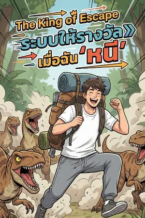 ปกนิยาย The King of Escape: ระบบให้รางวัลเมื่อฉัน ‘หนี’