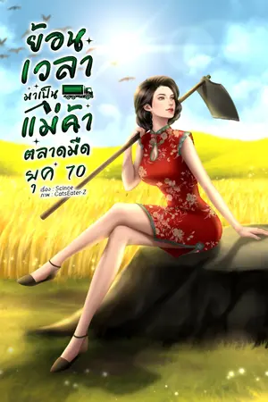 ปกนิยาย ย้อนเวลามาเป็นแม่ค้าตลาดมืด ยุค 70