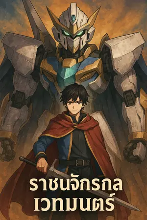 ปกนิยาย ราชันจักรกลเวทมนตร์