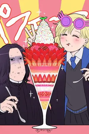 ปกนิยาย นิยายแปล harry potter  Terrible Choices (ลูน่า×สเนป)