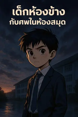 ปกนิยาย เด็กข้างห้องกับศพในห้องสมุด (ภาคแรก) 