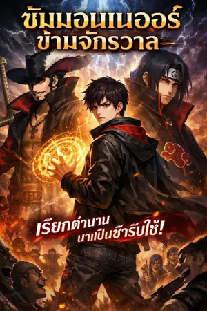 ปกนิยาย ระบบอัญเชิญตัวละครในอนิเมะ : เริ่มต้นจากเจ็ดเทพโจรสลัด ตาเหยี่ยว มิฮอว์ค!