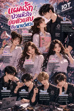 ปกนิยาย แผนรักป่วนหัวใจยัยตัวแสบกับนายวิศวะ
