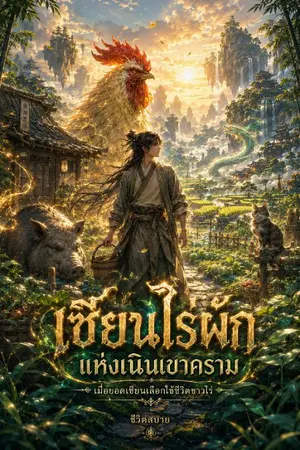 ปกนิยาย เซียนไร่ผักแห่งเนินเขาคราม