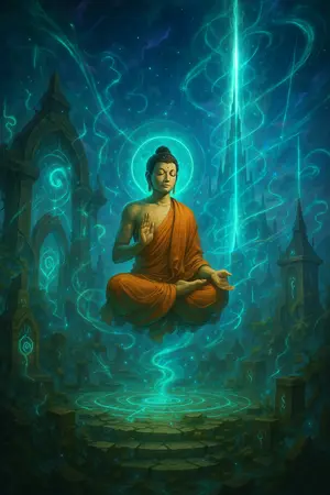 ปกนิยาย เมื่อพุทธองค์ไปอุบัติขึ้น ณ ต่างโลก