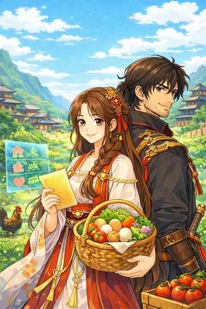 ปกนิยาย ทะลุมิติเป็นเมียโจร กับระบบแม่ศรีเรือนเถื่อนสั่งให้ทำฟาร์ม