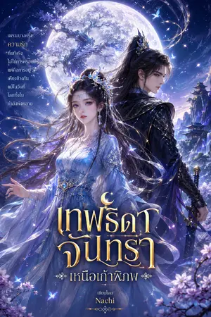 ปกนิยาย เทพธิดาจันทรา เหนือเก้าพิภพ