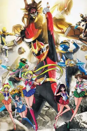ปกนิยาย Sailor Moon X Number One Sentai Gozyuger มหาสงครามพิทักษ์จักรวาล