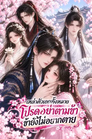 ปกนิยาย เหล่าตัวเอกทั้งหลายโปรดอย่าตามข้า ข้ายังไม่อยากตาย