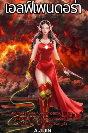 ปกนิยาย เอลฟ์เพนดอร่า