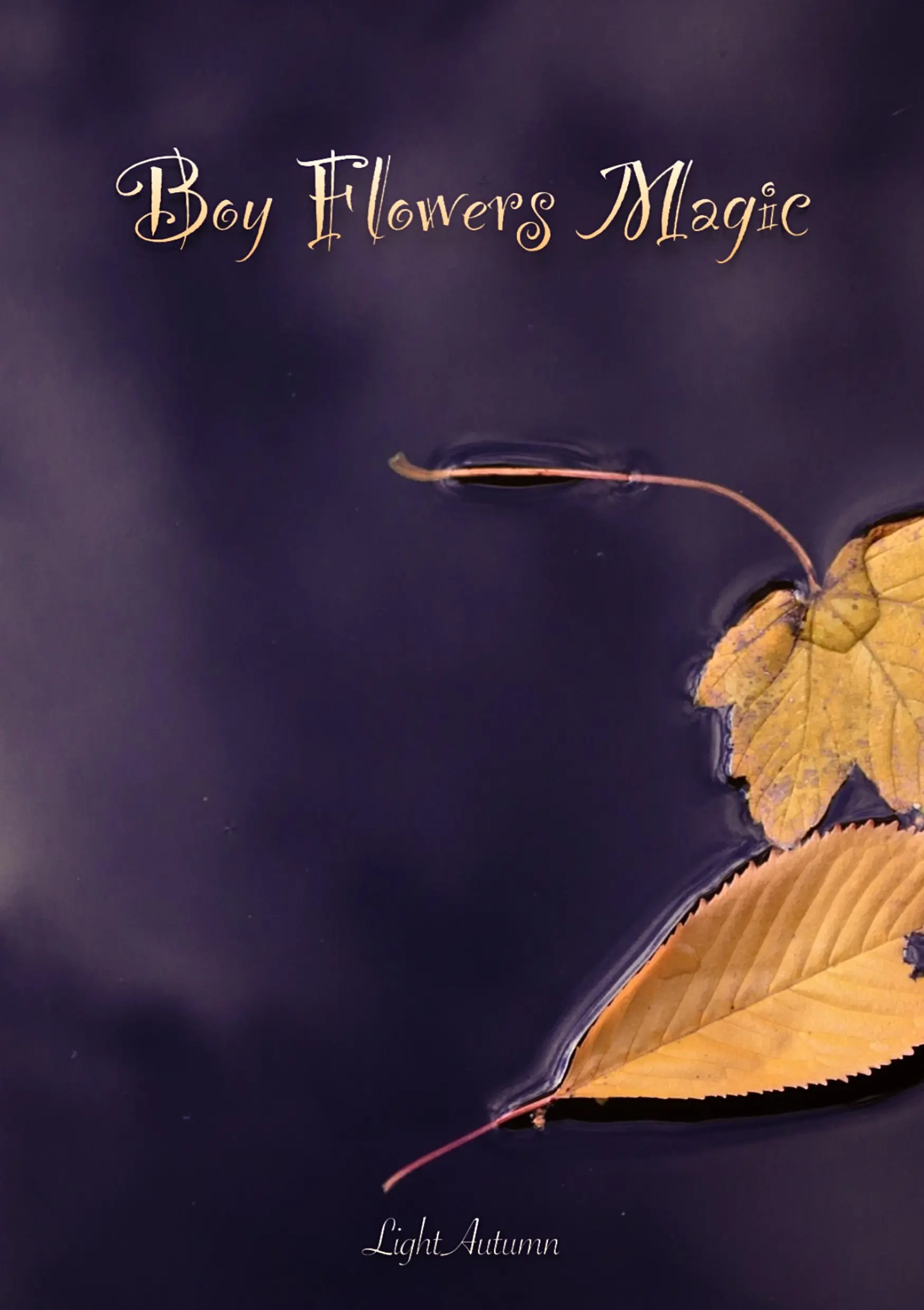 ปกนิยาย Boy Flowers Magic เด็กผู้ชายดอกไม้เวทมนตร์ (BL)
