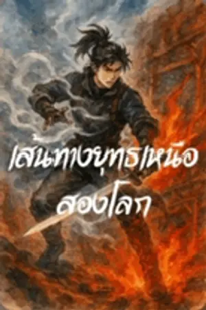 ปกนิยาย เส้นทางยุทธเหนือสองโลก