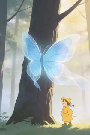 ปกนิยาย มาลีกับผีเสื้อมหัศจรรย์