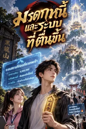 ปกนิยาย มรดกหนี้และระบบที่ตื่นขึ้น