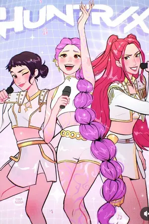 ปกนิยาย robocop x Kpop Demon Hunters ตำรวจเหล็กผจญเกิร์ลกรุ๊ปนักล่าปีศาจ