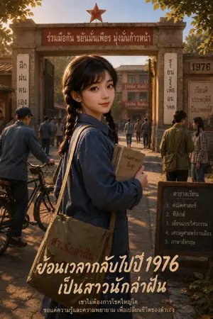 ปกนิยาย ย้อนเวลากลับไปปี 1976 เป็นสาวนักล่าฝัน