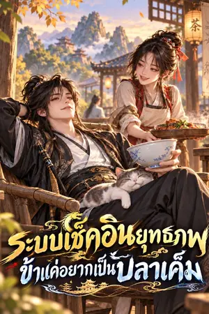 ปกนิยาย ระบบเช็คอินยุทธภพ ข้าแค่อยากเป็นปลาเค็ม